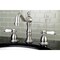 Kingston Brass KS1978BPL 8" Widespread Bathroom Faucet, Brushed Nickel KS1978BPL - alternate 2